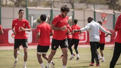 تقسيمة قوية للاعبي الأهلي استعدادًا لمواجهة «سيمبا»