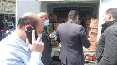 تحرير ٩٢ مخالفة لمحال تجارية خلال حملة تموينية بالمنيا