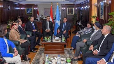 محافظ الإسكندرية يستقبل أعضاء لجنة الشباب والرياضة بمجلس النواب