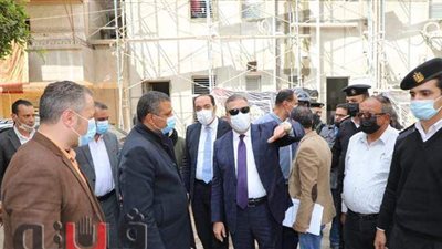 محافظ المنوفية يتفقد أعمال مكتب بريد قويسنا الجديد تمهيداً لافتتاحه | صور