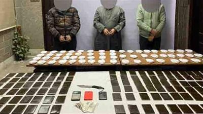 إحباط مخطط تشكيل عصابى لترويج 180 طربة حشيش بالشرقية