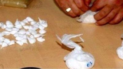حبس تاجر مخدرات بالطالبية وإرسال المضبوطات للمعمل الكيميائي لفحصها