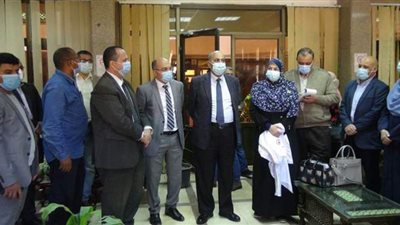 انطلاق قوافل جامعة المنيا المتكاملة للمشاركة فى المبادرة الرئاسية