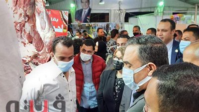 طرح لحوم بأسعار مخفضة للمواطنين بـ أهلا رمضان بالإسماعيلية