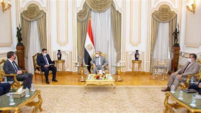 وزير الإنتاج الحربي يبحث مع السفير البلجيكى تعزيز التعاون المشترك