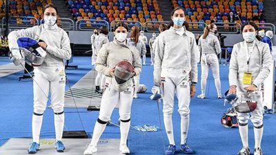 منتخب الشابات لسلاح السيف يحرز المركز 12 ببطولة العالم