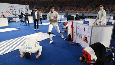 منتخب الشباب للسلاح يحقق ميدالية تاريخية ببطولة العالم