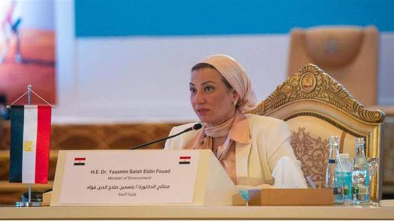 وزيرة البيئة في الحوار