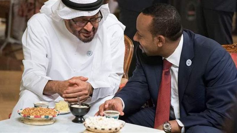 محمد بن زايد وآبى