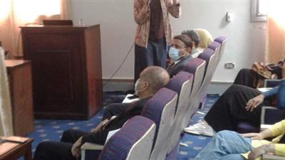 ندوة عن المناعة بكلية تربية رياضية في قنا