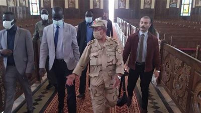 الرياضة تنظم جولة لنظيرها الجنوب سوداني بكاتدرائية العاصمة الإدارية