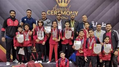 جمباز الأهلي يفوز بـ 20 ميدالية في بطولة الجمهورية تحت 12 عاما