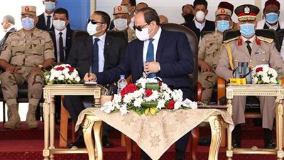 انطلاق مراسم افتتاح مجمع إصدار الوثائق المؤمنة والذكية بحضور السيسي