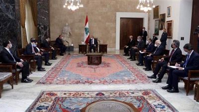 شكرى يؤكد حرص مصر على دعم لبنان واستقراره