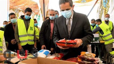 تعبئة 7 آلاف كرتونة سلع ضمن حملة إفطار صائم بالغربية