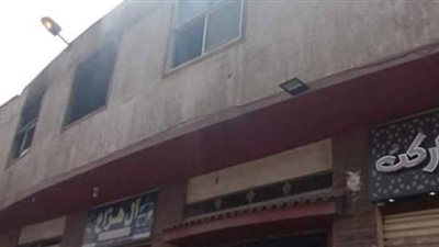 إصابة ٧ عمال فى حريق مصنع مستحضرات تجميل بالعجمي |صور