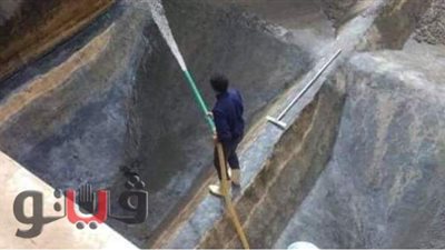 القناة لمياه الشرب: الانتهاء من تعقيم الخزانات الأرضية |صور
