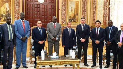 مجلس الشيوخ يستقبل وفدا من جنوب السودان للتعاون في سن التشريعات