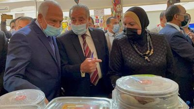وزيرا التموين والتجارة ومحافظ الجيزة يفتتحون معرض أهلا رمضان بفيصل |فيديو