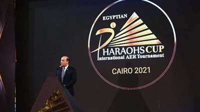 افتتاح بطولة الفراعنة الدولية للجمباز بالقاهرة | صور