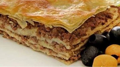 طريقة عمل رقاق باللحمة المفرومة