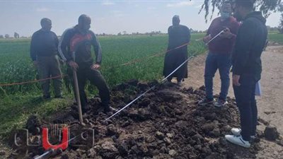 تسليم 4 مواقع لإقامة مشروعات صرف بقرى كفرالشيخ (صور)