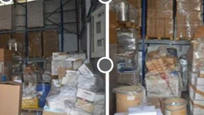 مصادرة 32 ألف عبوة أدوية منتهية الصلاحية داخل مخزن بالإسكندرية
