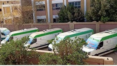 فحص وعلاج 1791 حالة في قافلة طبية بالمنيا