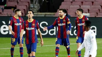 قائمة برشلونة ضد ريال مدريد فى الكلاسيكو