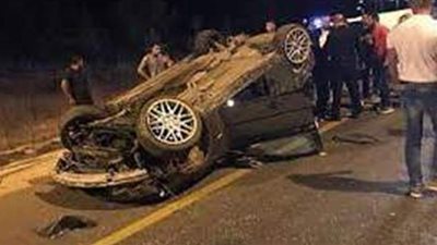مصرع شخص في حادث انقلاب سيارة بطريق «القاهرة - الإسكندرية»