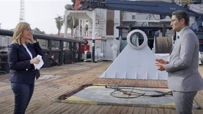 حلقة خاصة للميس الحديدي عن قناة السويس.. غدًا