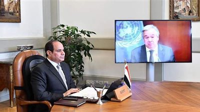 رسائل السيسي لمدير اليونسكو وحول تغير المناخ في أفريقيا تتصدر نشاط الرئيس الخارجي