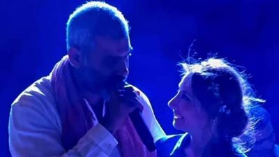 برقص مثير.. هاني عادل يحتفل بزفافه على الفنانة اللبنانية دياموند بو عبود | فيديو