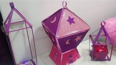 خطوات تصنيع فانوس رمضان بالكارتون | فيديو