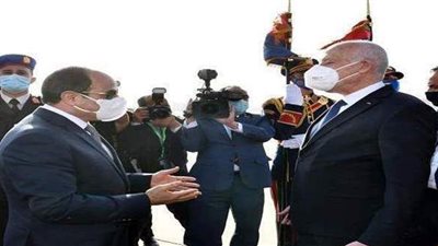 بث مباشر.. السيسي يستقبل الرئيس التونسي| فيديو