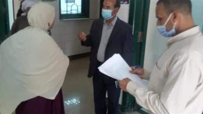 متابعة توافرالأمصال والأكسجين بالقطاعات الخدمية بديرمواس