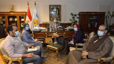 محافظ أسيوط يلتقى أعضاء مجلس النواب لمناقشة مشروعات التنمية