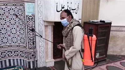 حملات نظافة وتعقيم.. كيف استعدت مساجد المنوفية لاستقبال رمضان؟