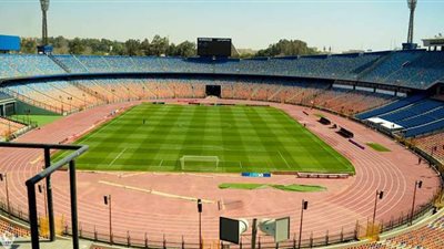 استاد القاهرة الدولي يتزين بشعار الزمالك قبل لقاء تونجيت