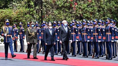 12 صورة ترصد استقبال السيسي لقيس سعيد والمباحثات المصرية التونسية