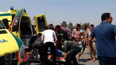 إصابة ٣ أشخاص في انقلاب سيارة بالإسماعيلية