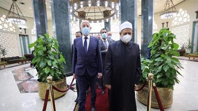 الإمام الأكبر يستقبل الرئيس التونسي في رحاب مشيخة الأزهر| صور