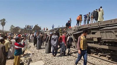 شاهد.. النيابة العامة تنشر فيديو لتفاصيل تحقيقات حادث قطاري سوهاج