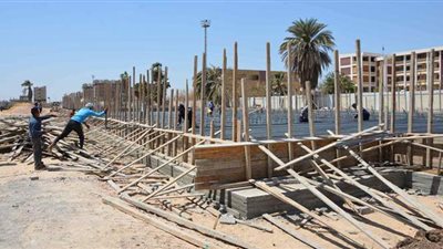 محافظ المنيا يتابع أعمال إنشاء 78 عمارة مخصصة للإسكان فوق المتوسط