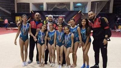 جمباز الأهلي| 5 ميداليات في بطولة الجمهورية للناشئات تحت 12 عامًا