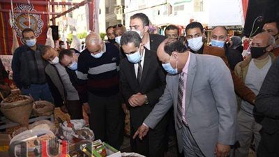 محافظ الغربية يفتتح معرض أهلا رمضان بزفتى | صور