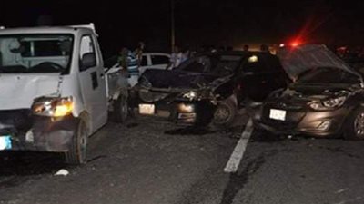 مصرع عمدة قرية كفر «عوض سليمان» في حادث سير بالشرقية