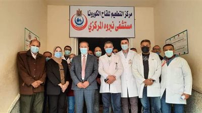 وكيل صحة الدقهلية يشهد فعاليات تلقي لقاح كورونا | صور