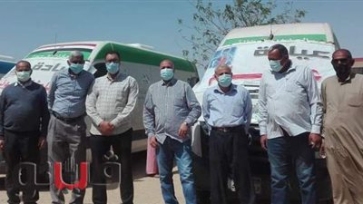 قافلة طبية توفر كشف وعلاج بالمجان لـ 1164 مواطنًا ببني سويف