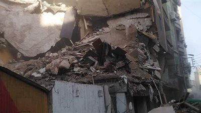 إنقاذ مسنة قبل انهيار منزل بدمنهور في البحيرة